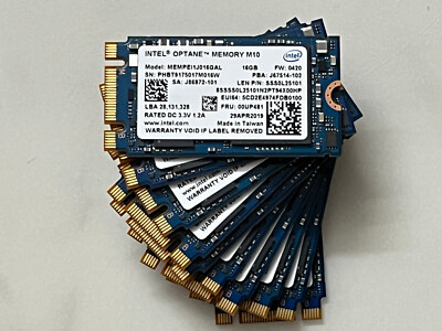 10 pcs Intel Optane Memory M10 SSD 2242 16GB