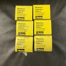 Lot Of 6 - Parker Moisture Indicators Model # PSG-5 5/8"