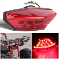 Universal Motorcycle Led Tail Light Turn Signal Rear Brake Stop Running Lamp 12v
