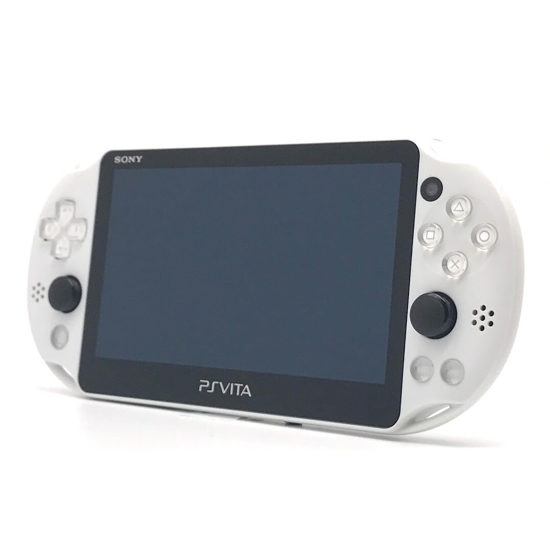 SONY - ソニーPS VITA PCH-2000 Glaier White PlayStation Vita Wi-Fi model Glacier White (PCH-2000ZA22