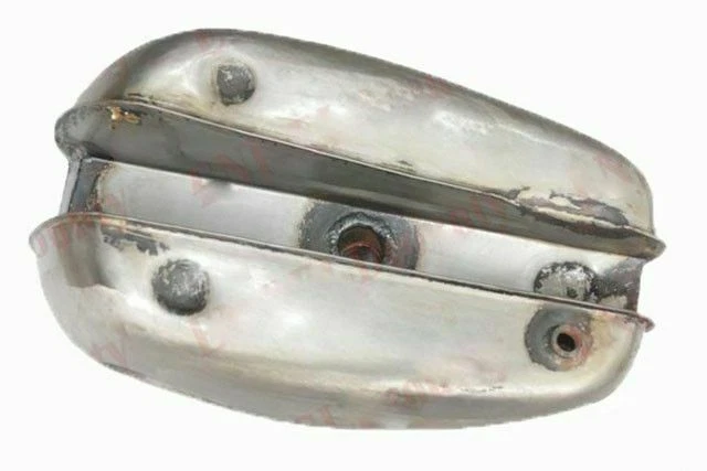 1960 Reproducción Bsa C15 B40 SS80 SS90 tanque de gasolina metal crudo listo para pintar Foto 4 de 4