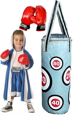 Punching Ball Bambini Sacco Da Boxe Autoportante, Supporto Per
