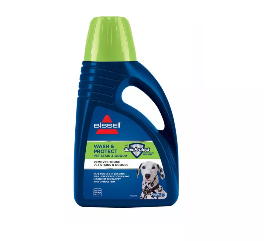 Bissell pet top stain remover solution