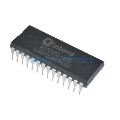 5 Stück W27C512-45Z W27C512 DIP IC EEPROM 512KBIT 45NS Winbond EEPROMs