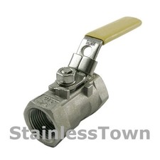 1/2 NPT Threaded Ball Valve Type 316 Stainless Steel