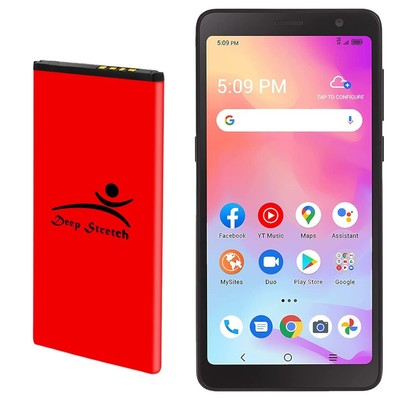 Long Endurance 3100mAh Extended Slim Battery f Cricket Alcatel GLIMPSE 5002C NEW