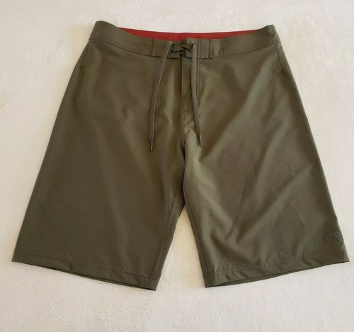 Prana Mens Board Shorts Size 33 Solid 
