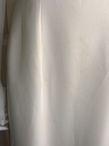 Vintage Short Stories Ivory Wedding Dress Vintage size 14 modern size 12 - Picture 6 of 12