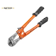 Bolt Cutter Lock Cutter Bimaterial Handle with Soft Rubber Grip Alloy Steel Blad