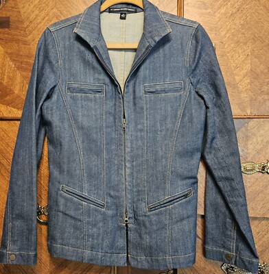Ellen Tracy Company Size 10 Denim Jean Jacket