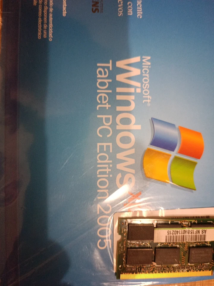 Windows XP Tablet Pc original nuevo precintado en Español con memoria - Imagen 4 de 4