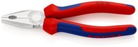 Knipex 03 05 180 Kombizange Mit Mehrkomponenten-HüLlen Verchromt 180 Mm