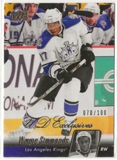 2010 2010-11 Upper Deck Exclusives #339 Wayne Simmonds 070/100 Los Angeles Kings