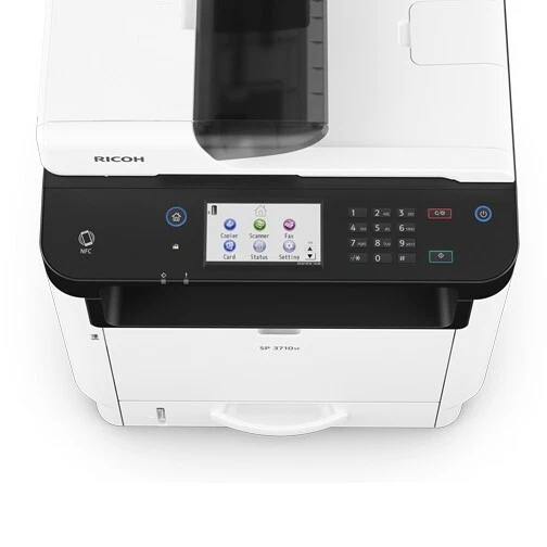 RICOH SP 3710SF DUPLEX NETWORK USB AIO FAST 30PPM A4 MONO LASER PRINTER COPIER - Image 3 of 4