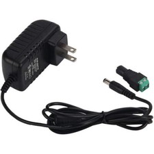 DC 12V 2A 24W Power Supply AC to DC Adapter for 5050 3528 LED Strip Module Light