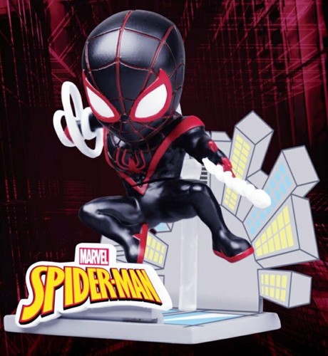 Marvel Miles Morales Mini Egg Attack Series 8cm Figure Beast Kingdom & Gwen - Picture 3 of 7