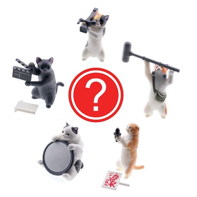 Funny Cute Cat Channel Blind Box Mystery Figurine Action Toys