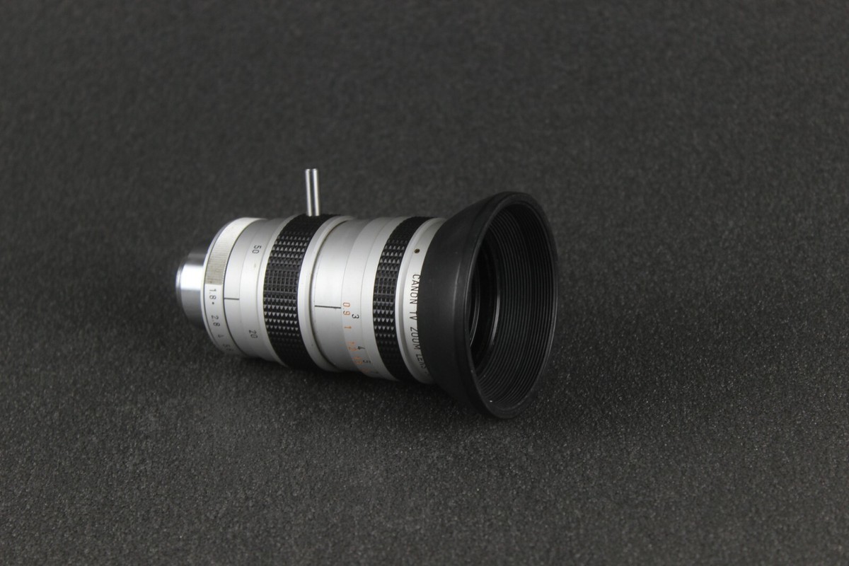 Lens CANON TV ZOOM J4 x 12 12.5-50mm 1 : 1.8 Made in Japan Lens CANON TV ZOOM J4 x 12 12.5-50mm 1 : 1.8 Made in Japan