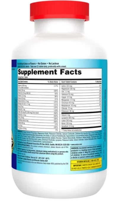 Ежедневные поливитамины Kirkland Signature — полная оздоровительная поддержка, 500 таблеток - Изображение 2 из 3