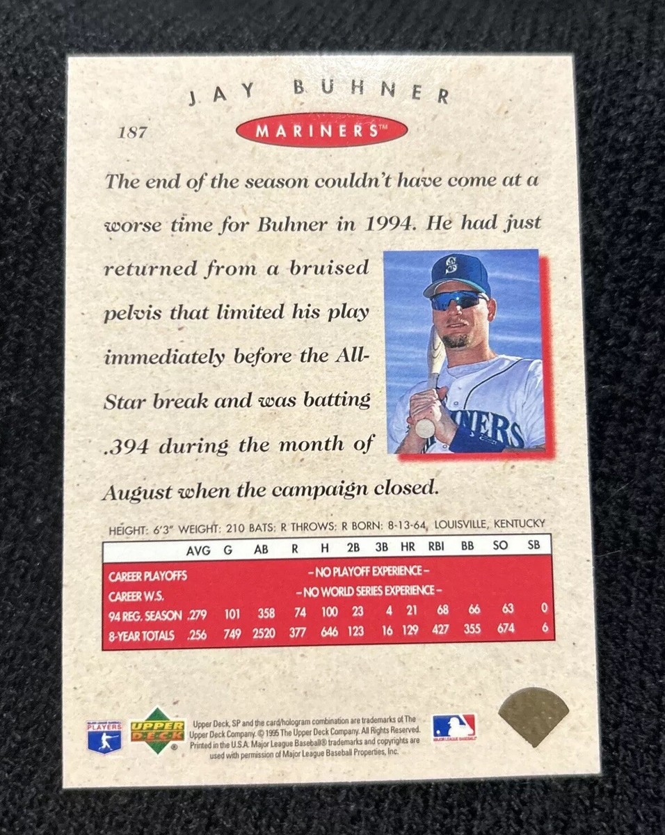 1995 SP Championship Series - Jay Buhner #187 for sale online | eBay