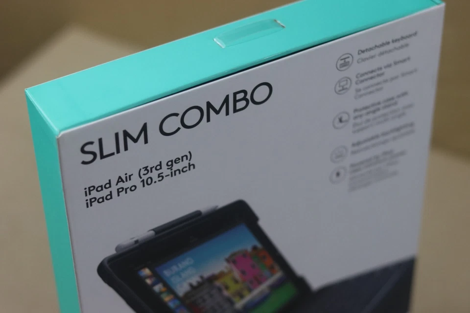 Logitech Slim Combo keyboard case for iPad Air 3rd Gen & iPad Pro 10.5" - Image 3 of 4