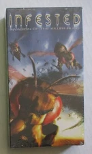 Infested VHS Video Tape NEW SEALED 2002 Horror Movie Killer Bug Columbia Tristar