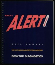 Maxa's ALERT Desktop Diagnostics Tool User Manual 1993 Macintosh 102021WEEB