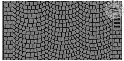 NOCH 60722 Old Town Road Surface Length 100 Cm Width 6.6 Cm - 1:87