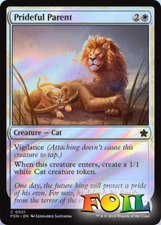 Prideful Parent 0021 MTG Foundations Common NP Foil