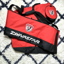 Dynastar Ski Duffel Travel Bag Red Black Padded Gear Eagle logo Speed NWT 84X11