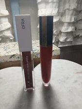 L'OREAL ROGUE SIGNATURE MATTE LIP STAIN I AM WORT IT 426 + Ofra Canyon Lipstick