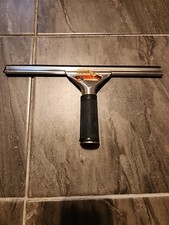 Tough Guy Straight Window Squeegee Rubber Black 12" 1EUB4