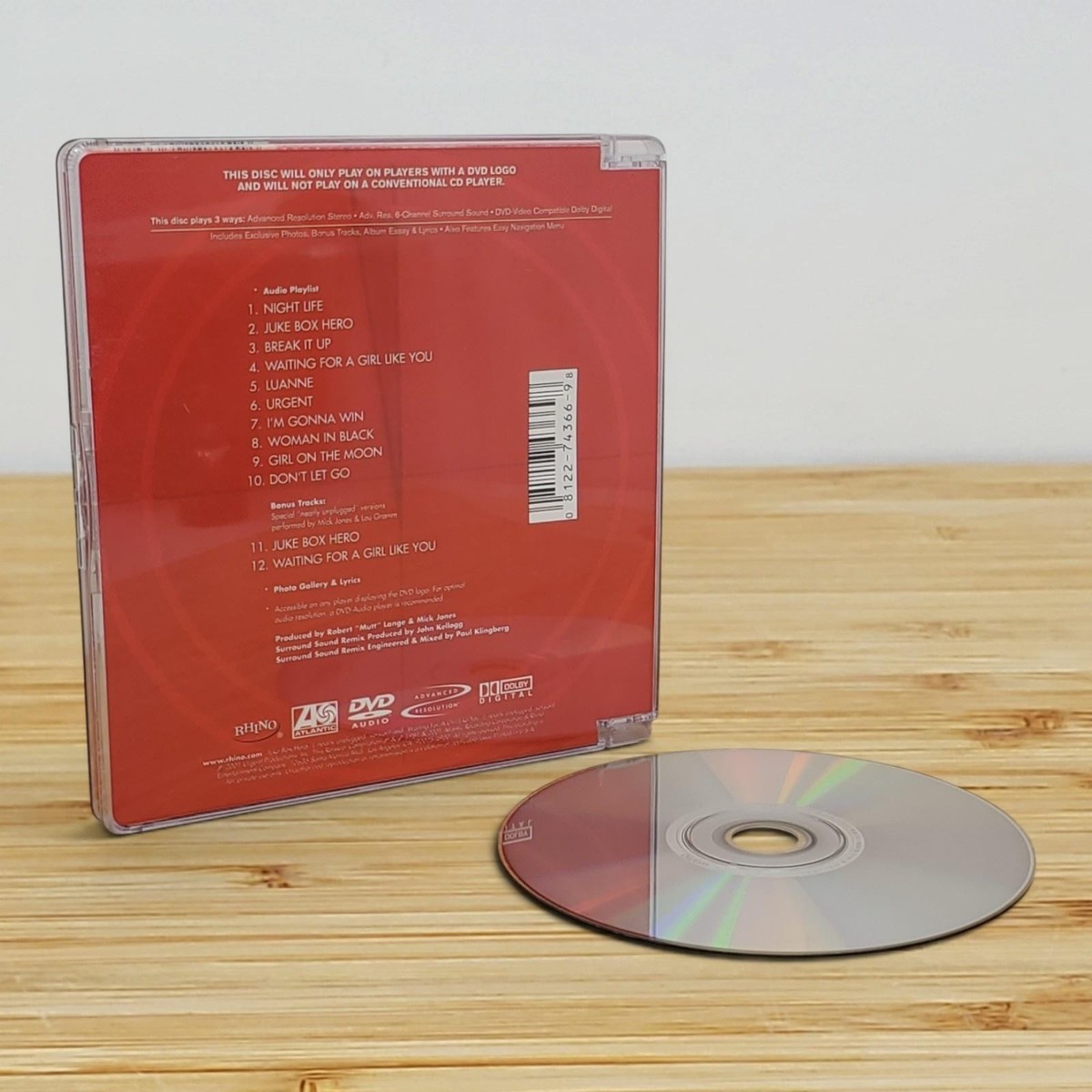 Foreigner 4 (DVD Audio, 2001) for sale online | eBay