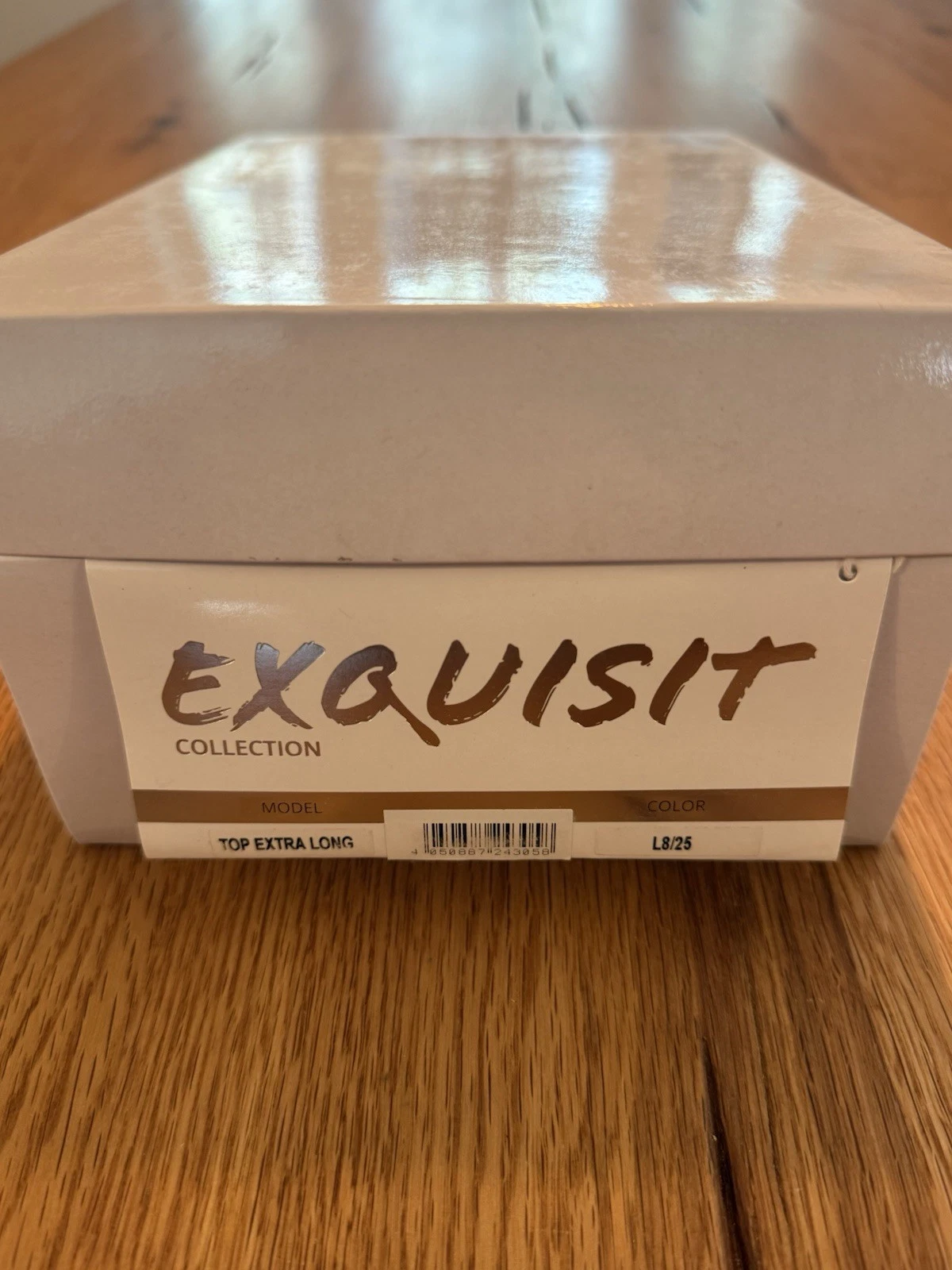 Gisela Mayer Exquisit Hair Topper Top Extra Long Warm Blond Mix L8/25 - New 2