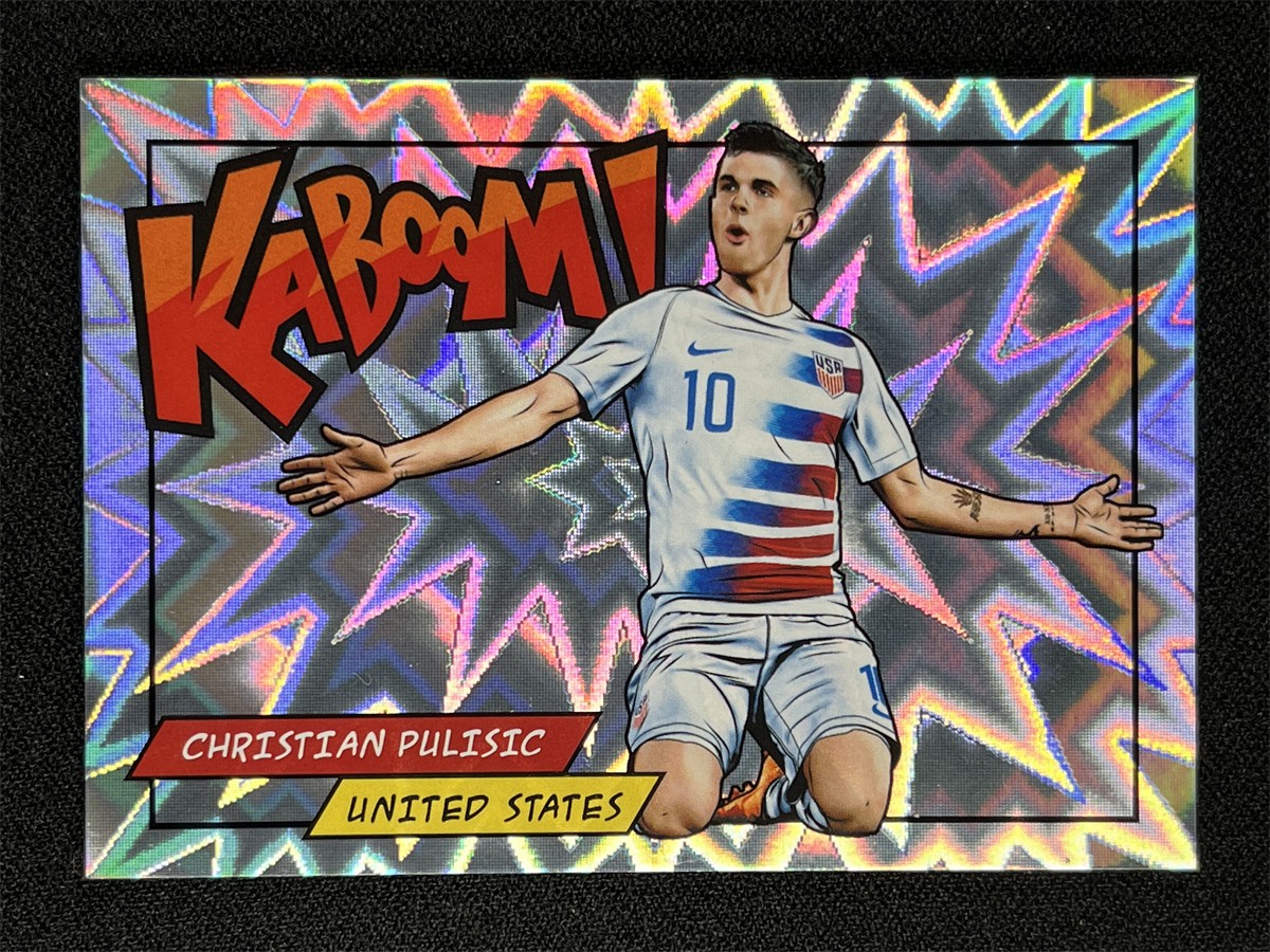 2018 Panini Soccer Christian Pulisic #K-CPU Kaboom! Case Hit SSP USA
