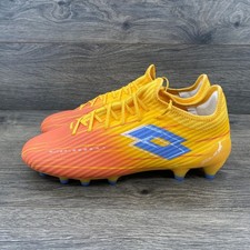 Lotto Solista 200 Superleggera Soccer Cleats Mens 9 Yellow Orange 221353 CX3 FG