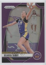 2024 Panini Prizm WNBA Purple Prizm 86/149 Dearica Hamby #19 14t3