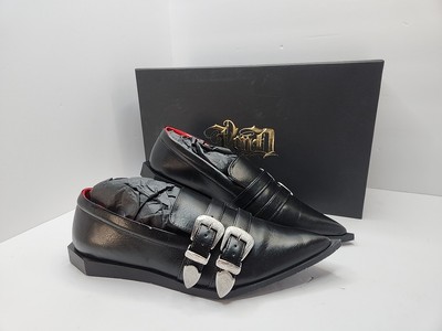 Kat Von D Shoes Bathory Flats Winklepickers Goth Shoes Size Style  VDDBA22M