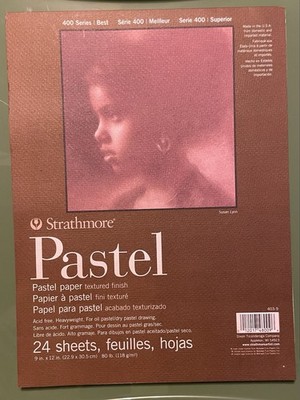 Strathmore 400 Series Pastel Paper Pad 9x12in Brown 24 Sheets Art Pad
