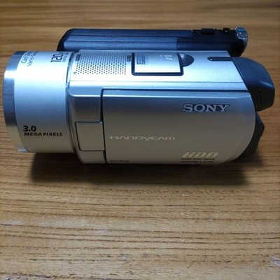 SONY Handycam DCR-SR100 Silver Camcorder Video Camera 10x Zoom