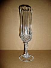flute a champagne 13 cl , modèle LONGCHAMP , cristal d'arques :   choix quantitè