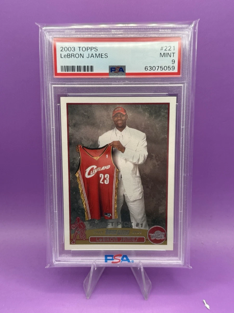 Topps LeBron James Basketball 2003-04 Season Sports Trading Cards