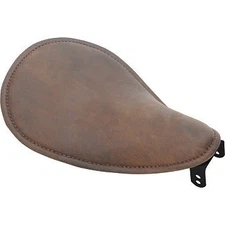Drag Specialties 0806-0039 Small Distressed Brown Low-Profile Spring Solo Seat