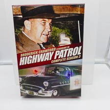 Highway Patrol Complete Season 3 DVD 2011 Broderick Crawford TV Series Box Set