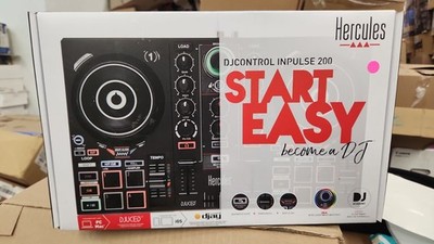 Hercules DJControl Inpulse 200 MK2 - Portable 2-Channel DJ Controller Open box