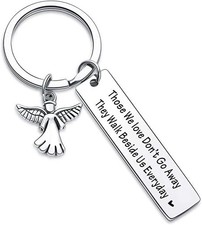 Memorial Gifts Keychain for Loss of Loved One Small Sympathy Keepsake