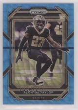 2022 Panini Prizm Rookies Blue Wave Prizm 158/199 Alontae Taylor #392 9r9