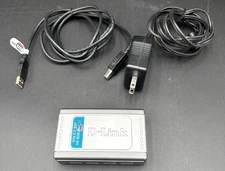 D-Link Model No. DUB-H4 Part No. BUBH4-B6 USB 2.0 Hub 5V 2.5A Cables Included