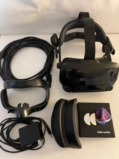 VALVE INDEX VR Virtual Reality HEADSET ONLY  & Necessary Cables - Tested Working