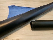 3-4oz ANILINE DARK BLUE SMOOTH GRAIN LEATHER HIDE SHOULDER PANEL,SHEET,SQUARE 5